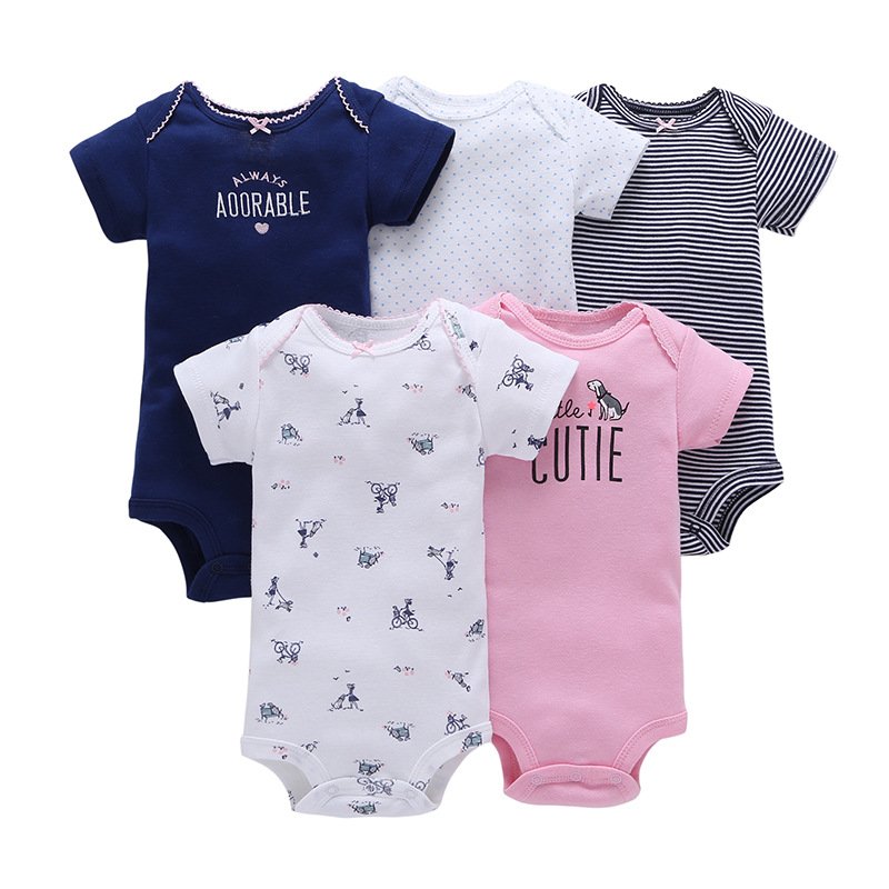 Baby clothes Baby Girls' Rompers 100% Cotton Baby Jumpsuit in Stock Ready to Go