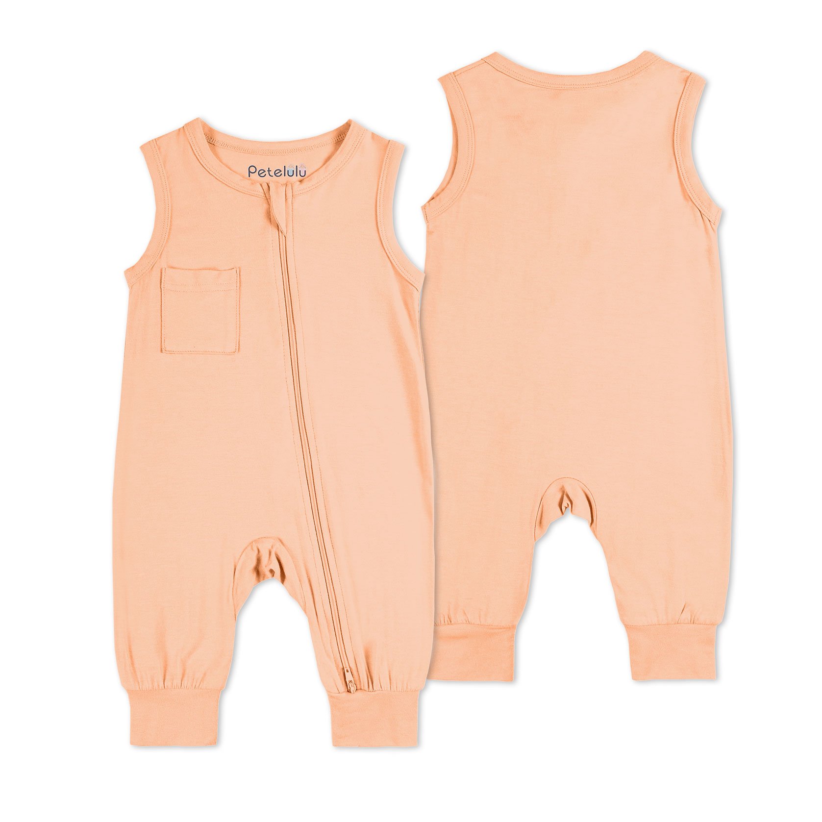 Eco Friendly Organic Bamboo Baby Romper Round Neck Baby Clothes Wholesale Unisex Infant Baby Jumpsuit