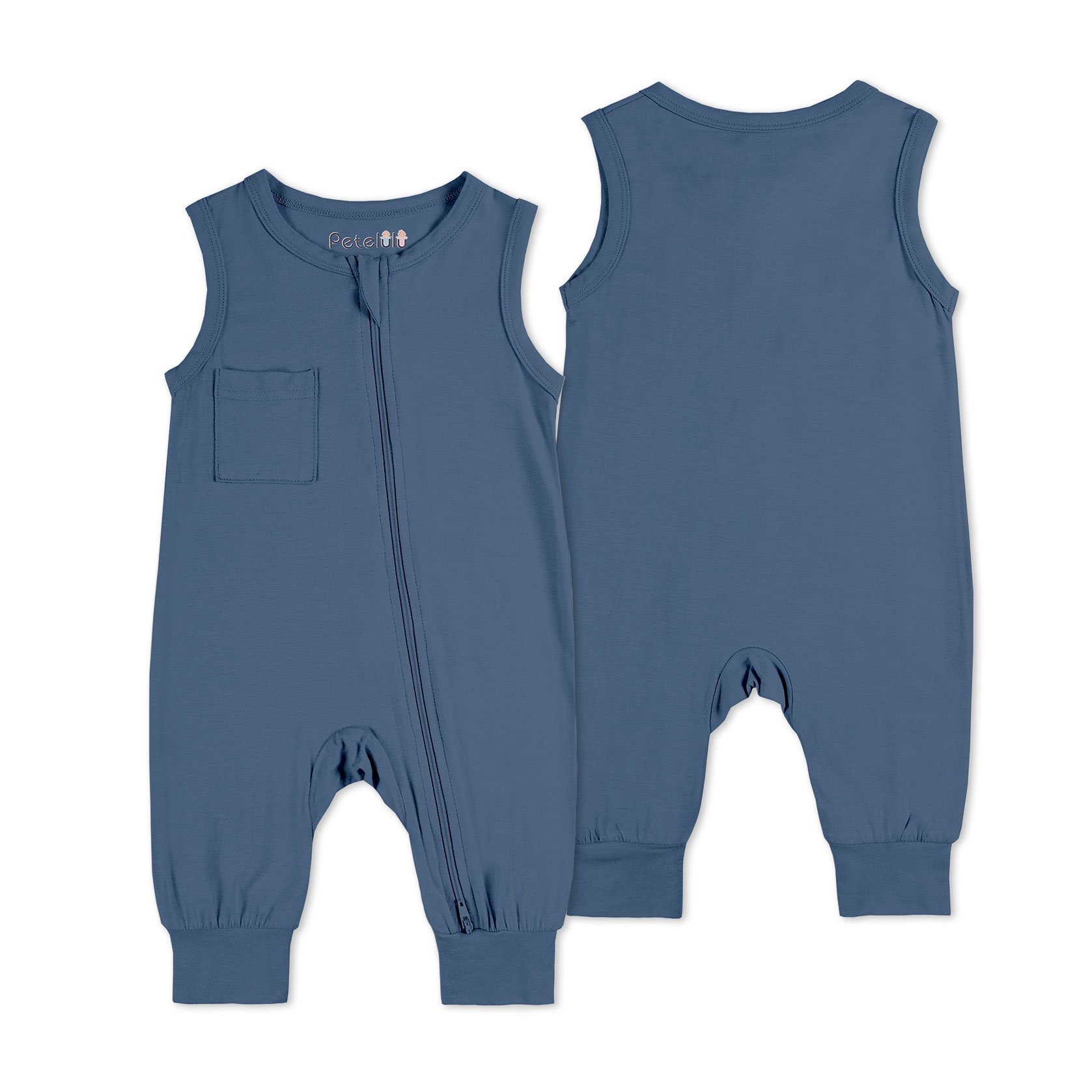 Eco Friendly Organic Bamboo Baby Romper Round Neck Baby Clothes Wholesale Unisex Infant Baby Jumpsuit