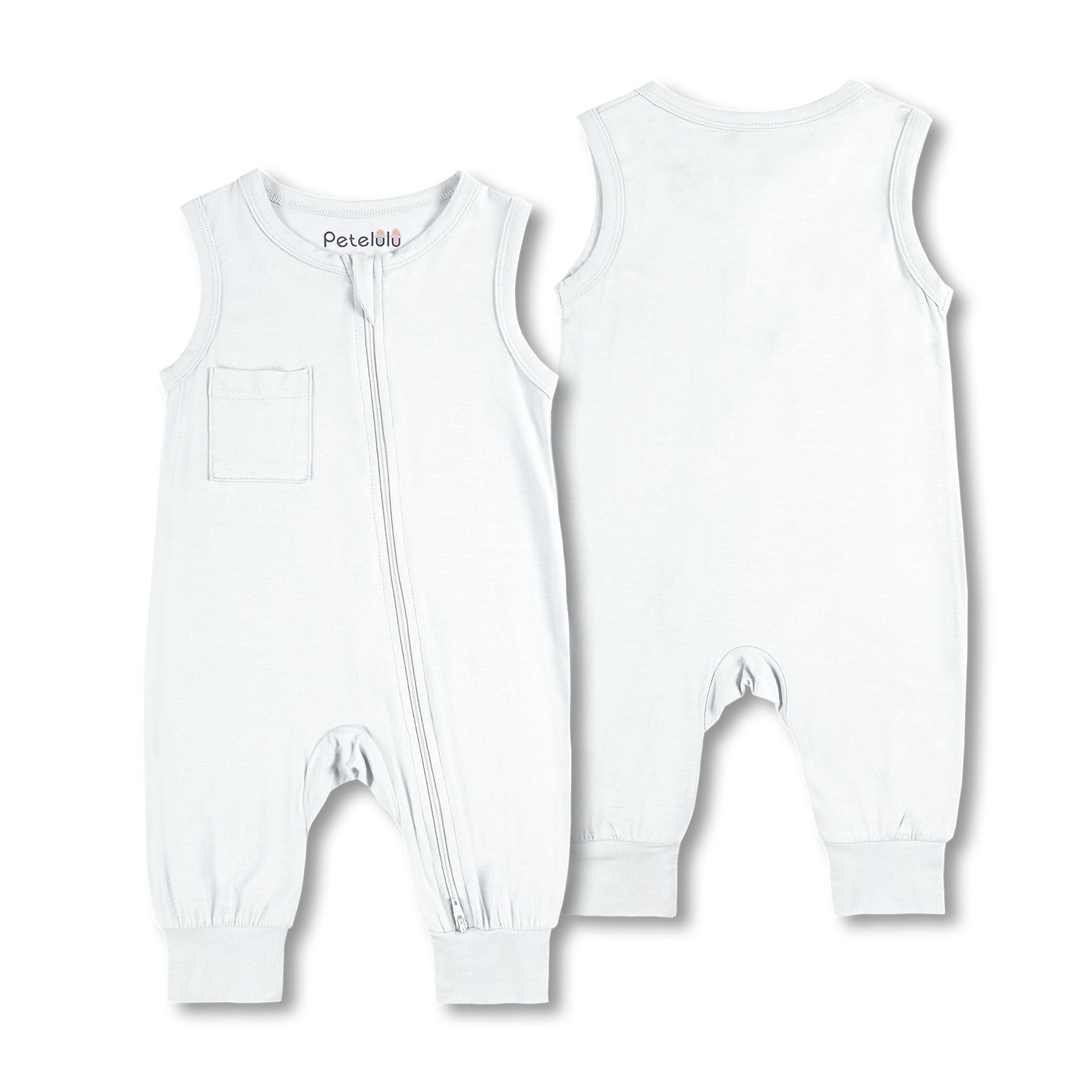 Eco Friendly Organic Bamboo Baby Romper Round Neck Baby Clothes Wholesale Unisex Infant Baby Jumpsuit