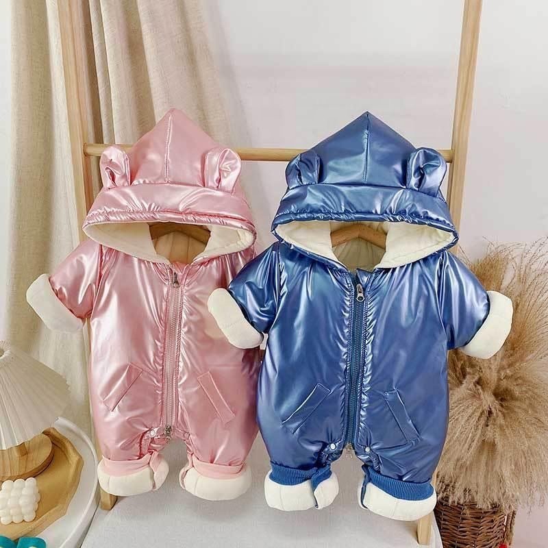 Good Quality Newborn Baby Clothing Winter Snowsuit Infant Overalls Warm Baby Rompers Jumpsuit