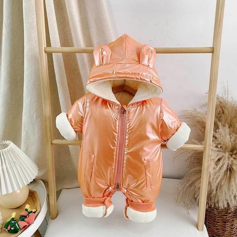 Good Quality Newborn Baby Clothing Winter Snowsuit Infant Overalls Warm Baby Rompers Jumpsuit