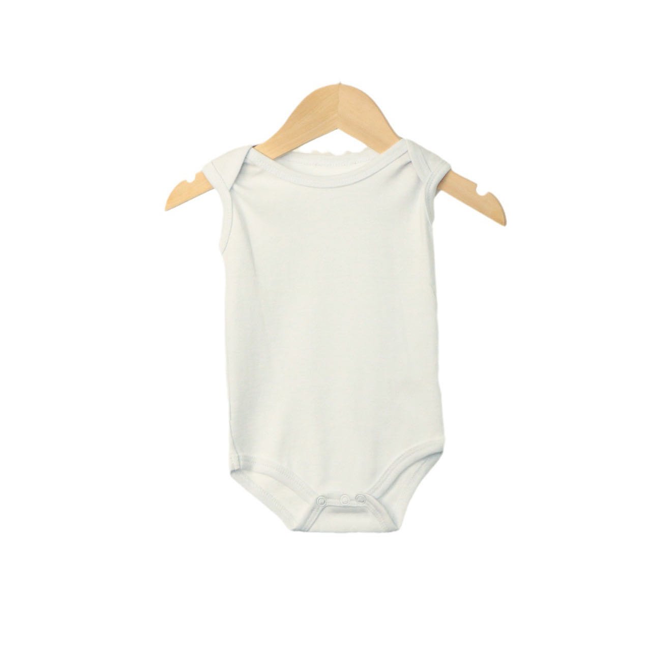 Newborn infant rompers unisex bodysuit blank cotton baby rompers summer unisex sleeveless onesies baby clothes for 0-24M
