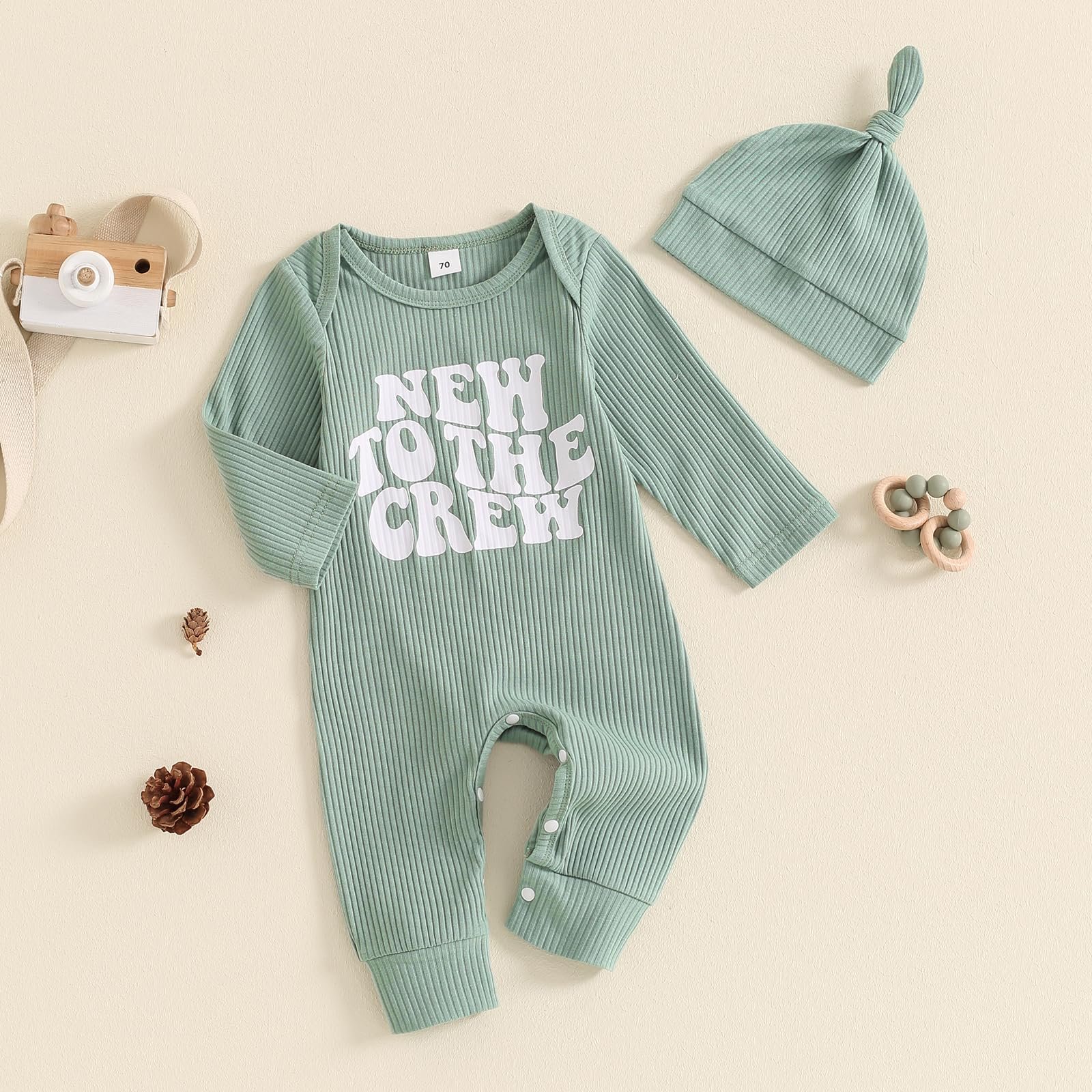 Manufacturer Support 2024 Hot Product Organic Cotton Baby Romper Sleepwear Custom Pattern Logo Size Baby Rompers Pajamas