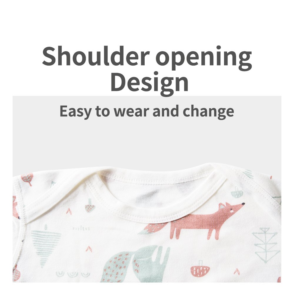 Wholesale Baby Sweatshirt Romper Baby Organic Bamboo Cotton Jumpsuit Short Bamboo Baby Romper