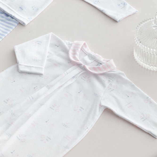 Bamboo Cotton Snap NewBorn Baby Bodysuit | Baby Romper | Baby Footie