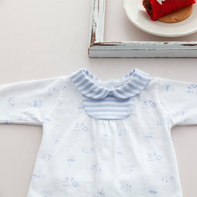 Bamboo Cotton Snap NewBorn Baby Bodysuit | Baby Romper | Baby Footie