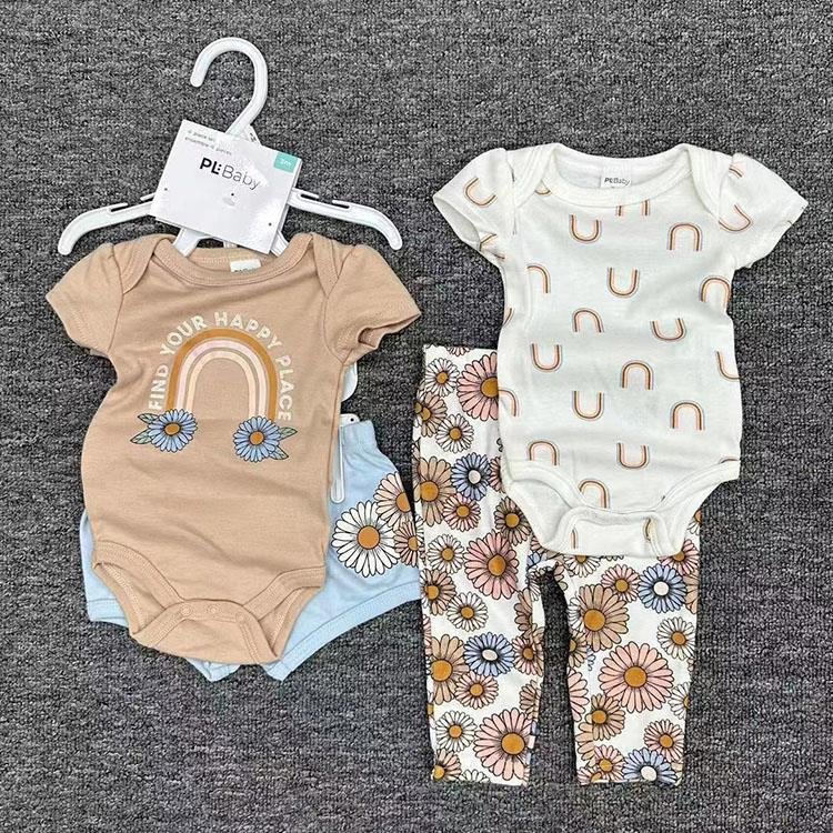 Custom Manufacturer Infant Baby Newborn Baby Rompers /Toddlers 100% Ultra Soft Body Suit