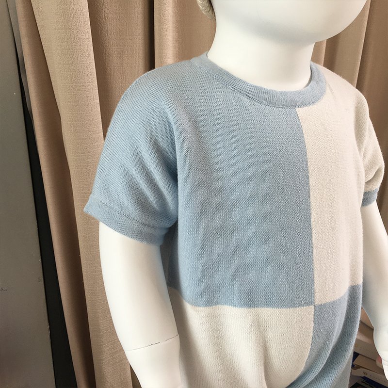 Custom 100% Organic Cotton Newborn Knitted Bodysuit Baby Rompers For Summer