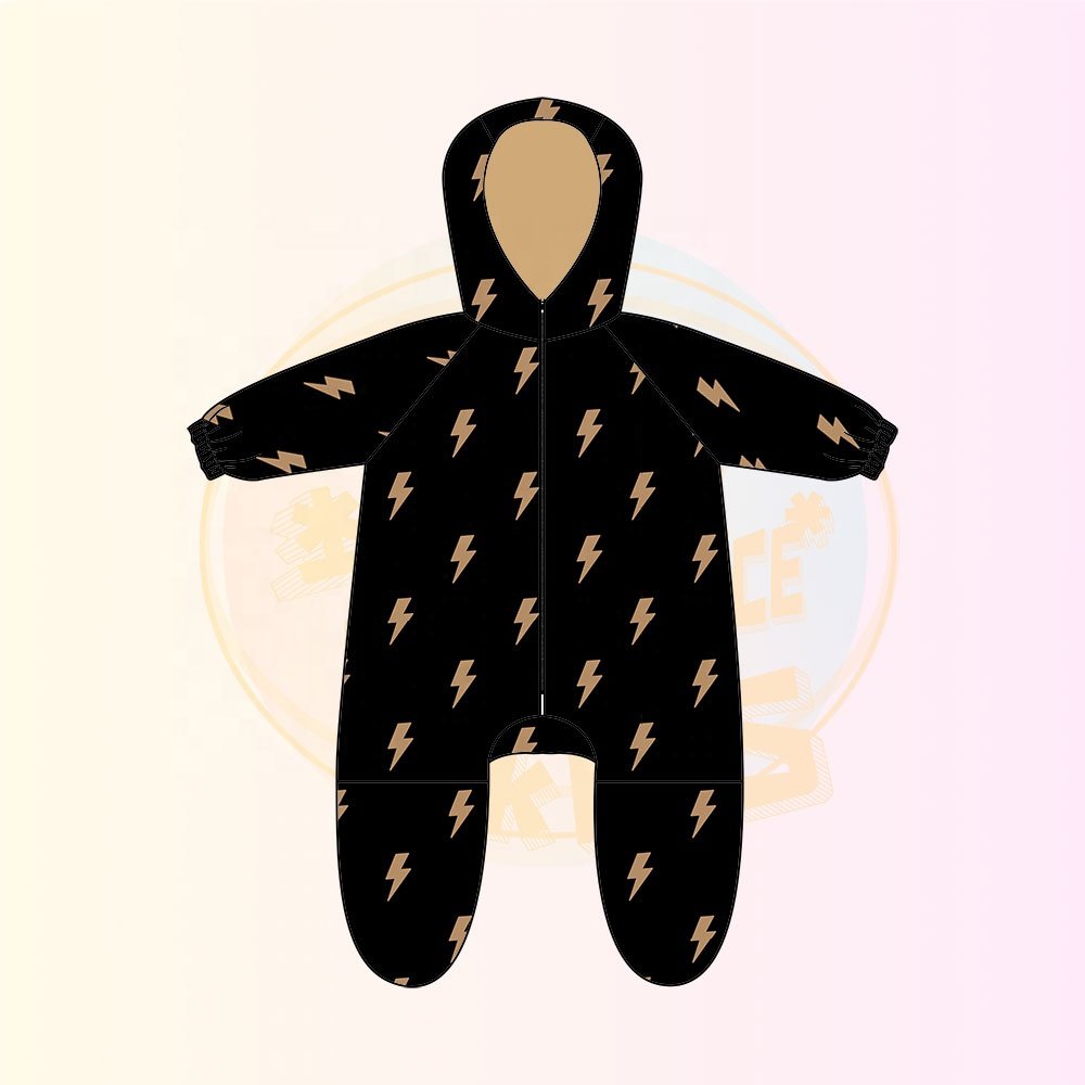 KERUI Winter Baby Rompers Star Print Import Baby Clothes Toddler Bodysuit Hoodies Jumpsuit In Fleece Unisex