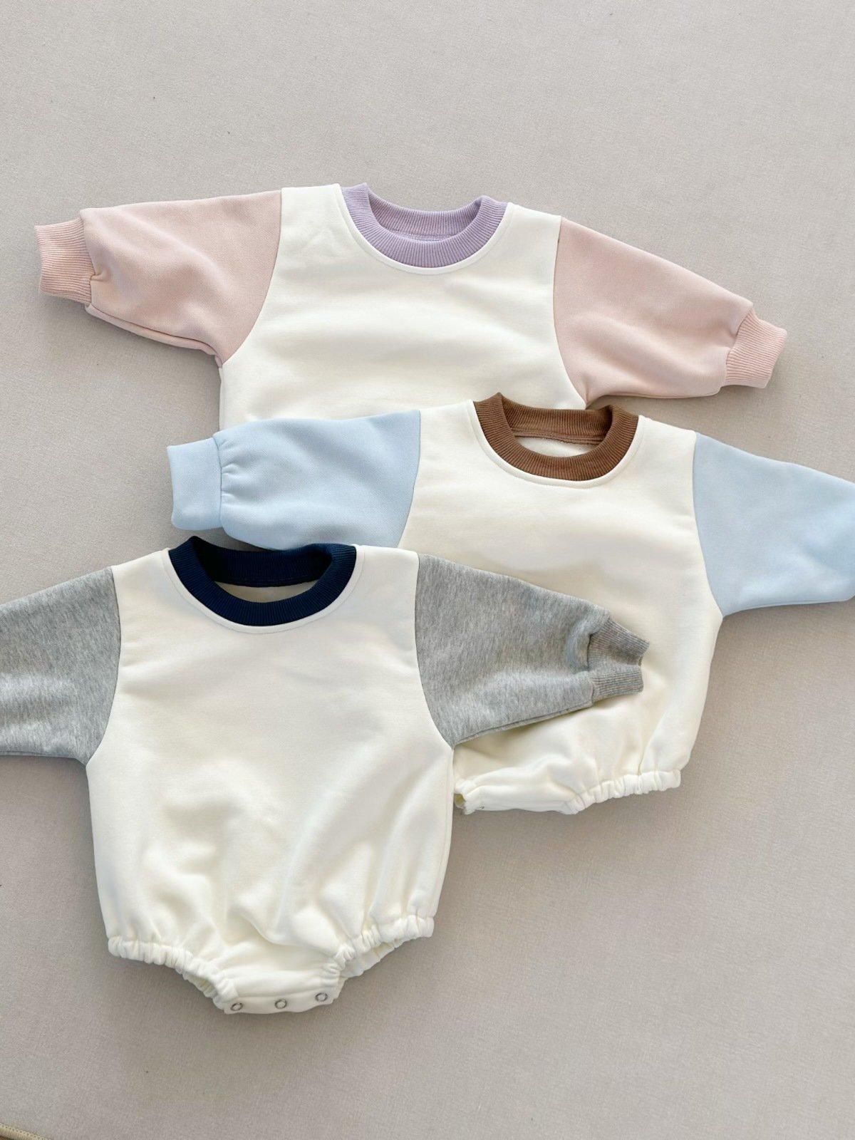 Winter Newborn Infant Clothes Baby Boy Girl Clothing Casual Pullover Jumpsuit Long Sleeve Bodysuit Rompers