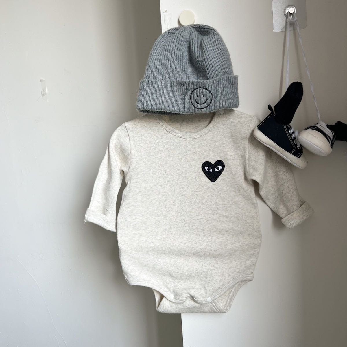 Cotton long-sleeved bodysuits rompers infants & toddlers boy children clothing onesies baby clothes for 0-24months baby boys