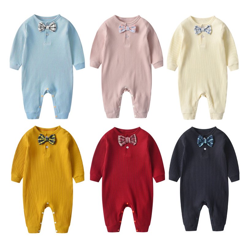 Newborn Designer Baby Girl Clothes Fashion Knitted Baby Romper Winter Sweater Boys Rompers