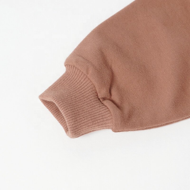 Stock Up Winter French Terry Organic Cotton Baby Clothing Rompers