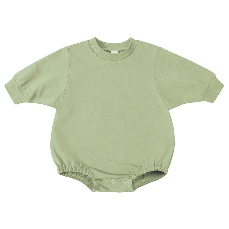 a8037 Korean Ins Winter Newborn Infant Clothes Baby Boy Girl Clothing Casual Pullover Jumpsuit Long Sleeve Bodysuit Rompers