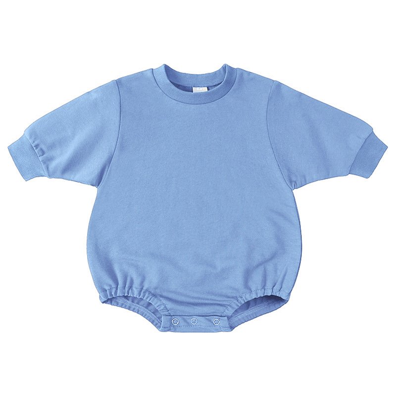 a8037 Korean Ins Winter Newborn Infant Clothes Baby Boy Girl Clothing Casual Pullover Jumpsuit Long Sleeve Bodysuit Rompers