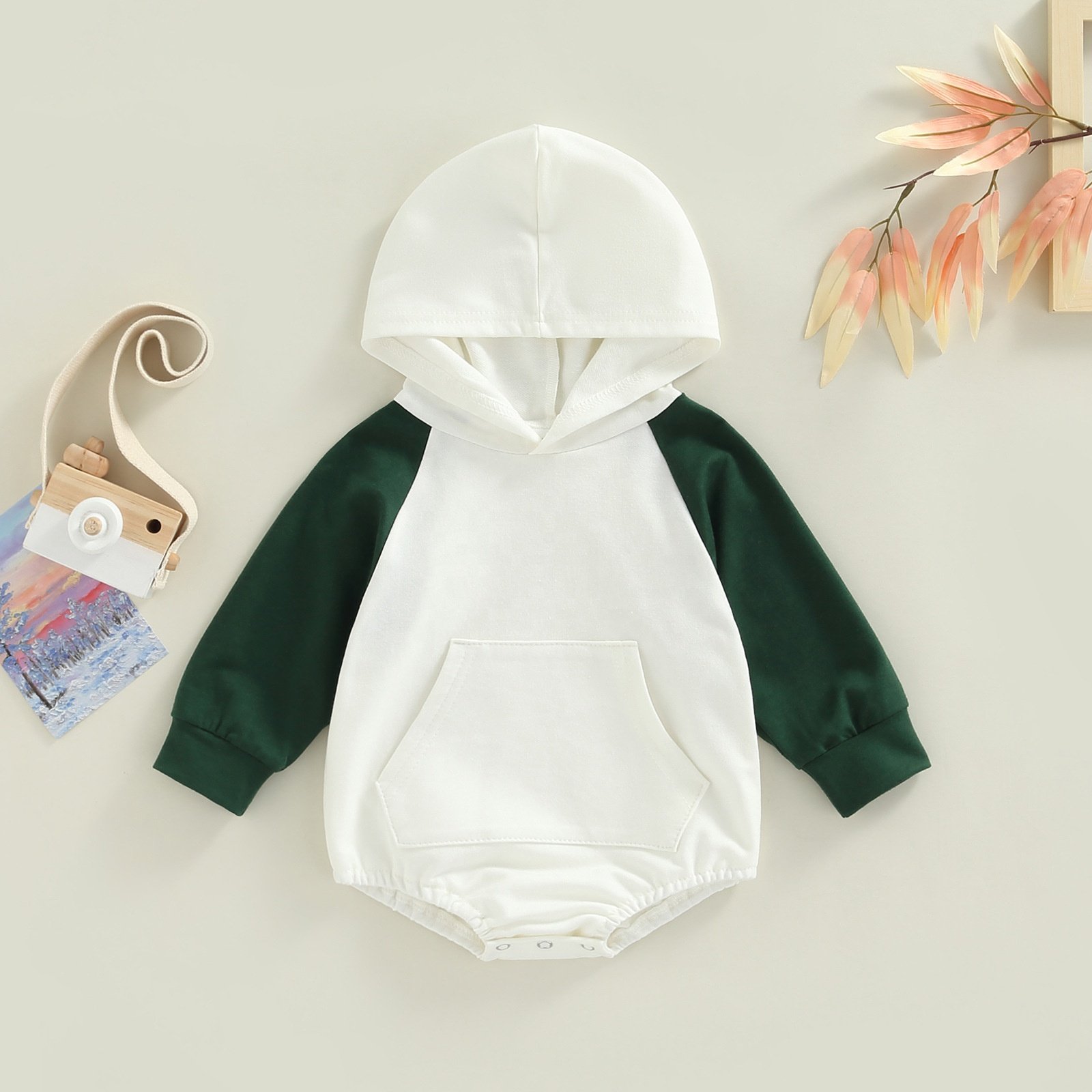 autumn baby boy and girls clothing hooded romper climbing bodysuits cute terry fabric new color long-sleeved hoodie baby romper