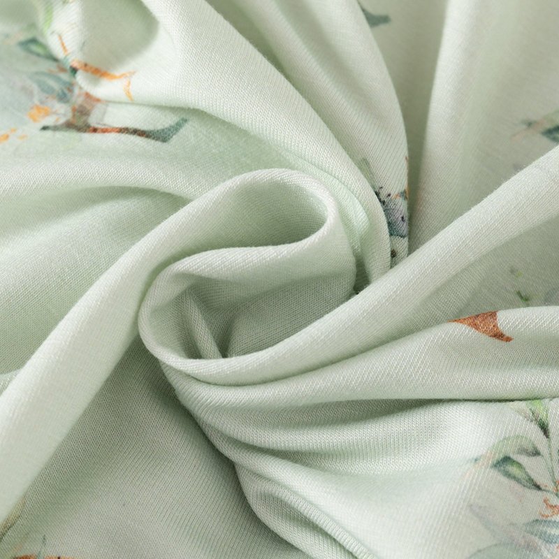 Custom OEM 95% Bamboo Viscose 5% Spandex Baby Romper Clothes Long sleeve Infant clothing Soft Zipper Newborn baby pajamas 7048