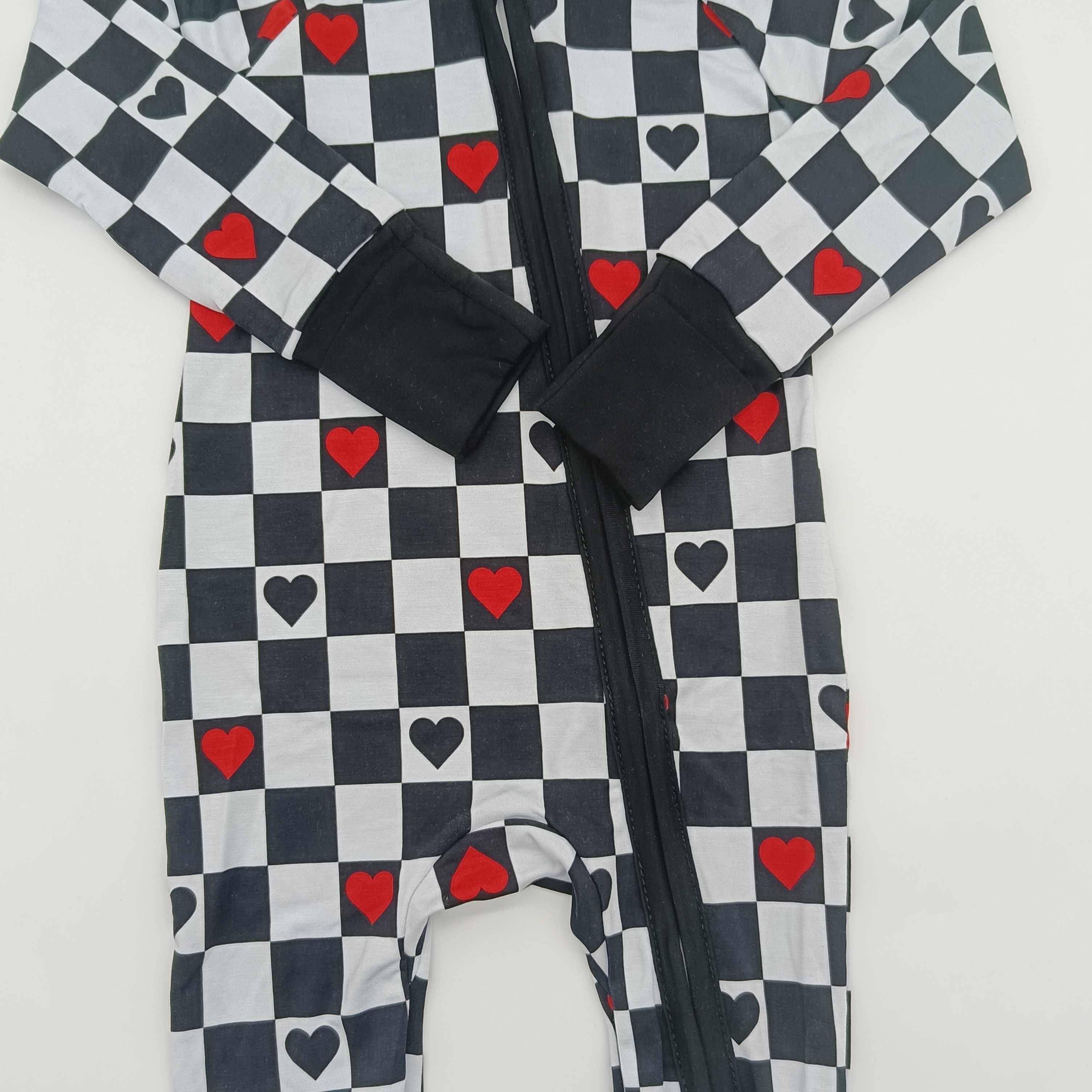 LOW Price baby cotton clothes Colorful Floral print bamboo long-sleeved zipper kids jumpsuit
