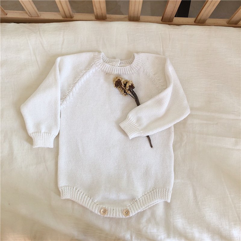 New Born Baby Clothes Sets 0-3 Months Winter Baby Romper Newborn Knitted Romper