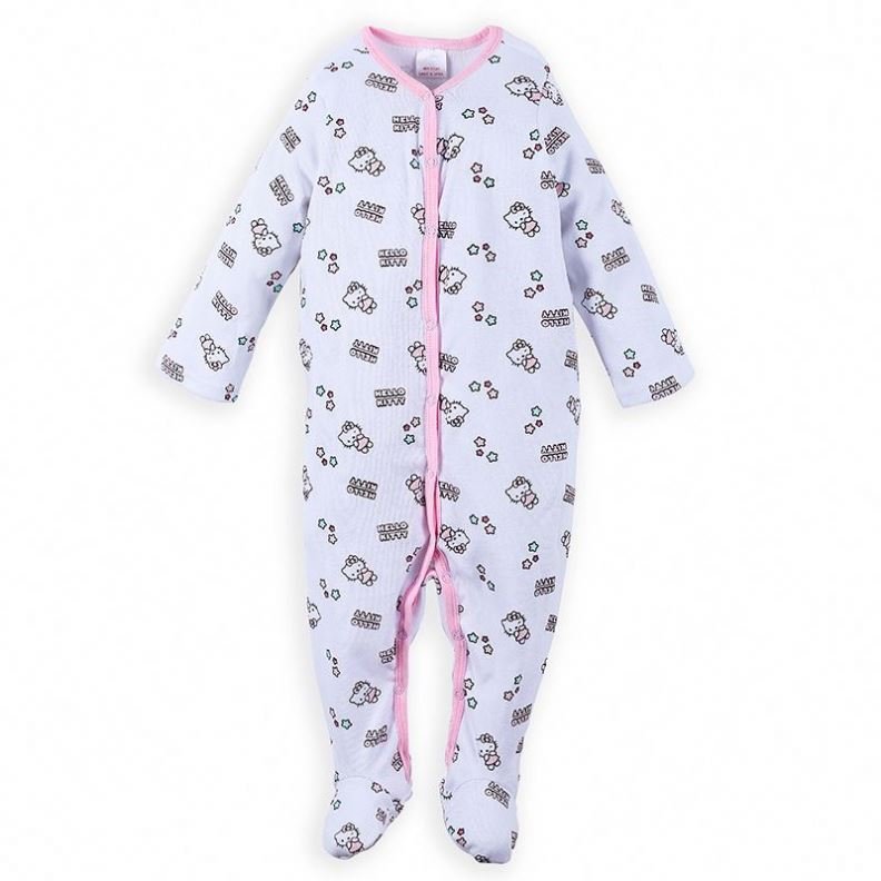Hot Selling Golden Supplier Baby Frilly Bodysuit Toddler Pajamas Long sleeve Baby Romper Custom Romper Baby Clothes