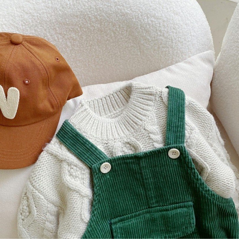 Kids Denim Overalls Solid Jumpsuits Baby Girl Autumn Baby Corduroy Overalls Custom Fabric BAGE Zhejiang Unisex Sleeveless 50 Pcs