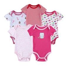 Baby Unisex Clothes pure Cotton custom print Baby Romper For unisex