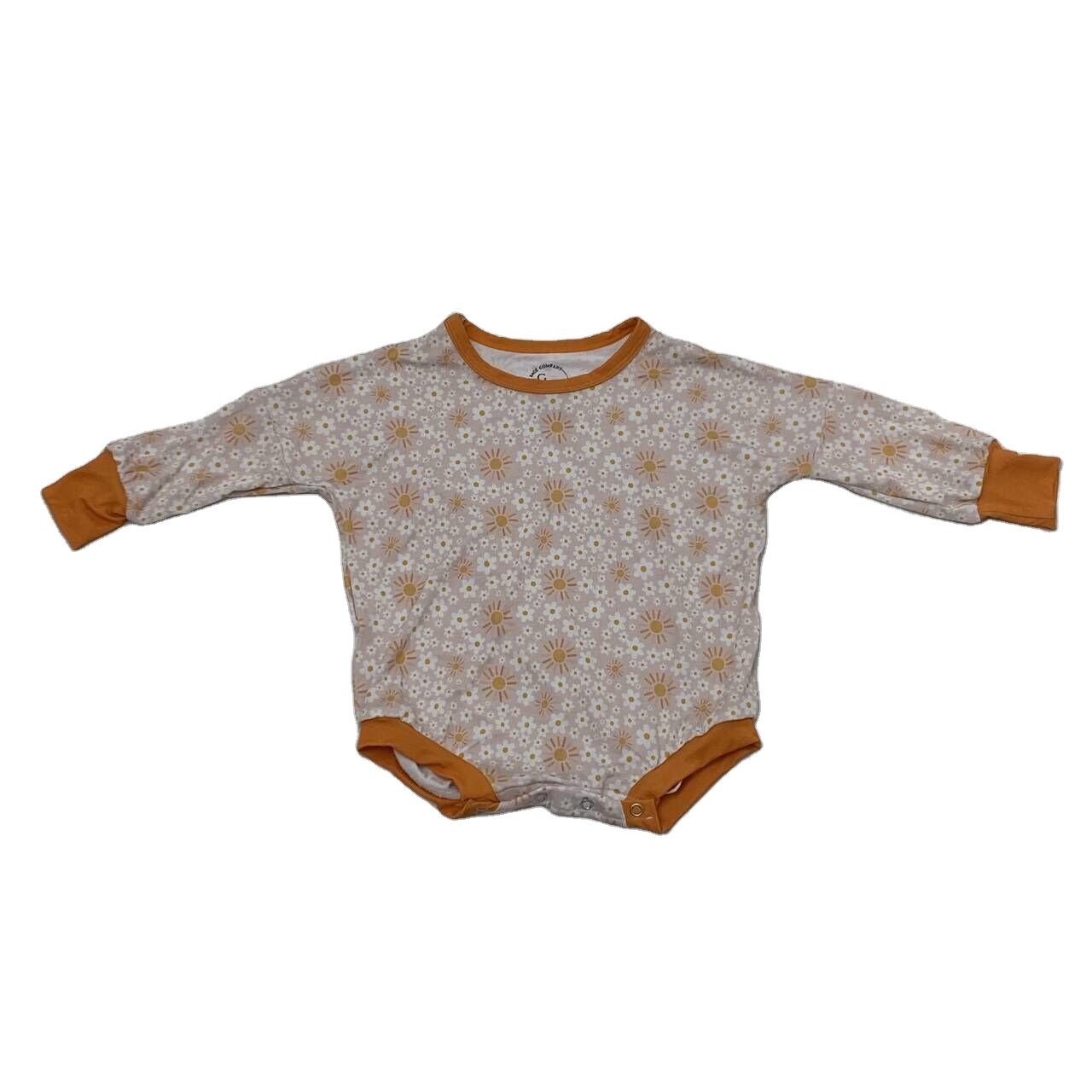 Qingli OEM Loose Long Sleeve Romper Cute Halloween Sweater Baby Romper Bubble Onesie