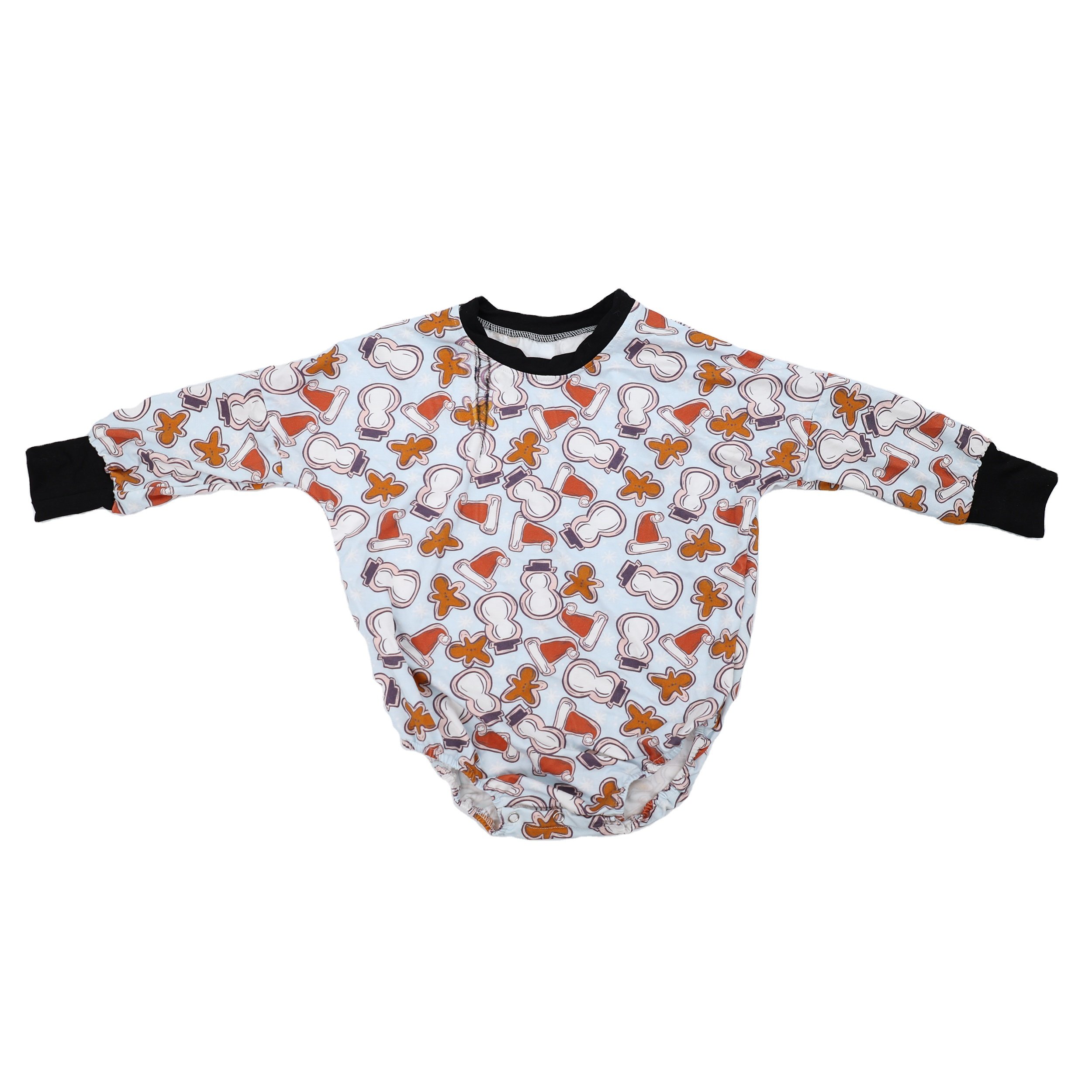 Qingli OEM Loose Long Sleeve Romper Cute Halloween Sweater Baby Romper Bubble Onesie
