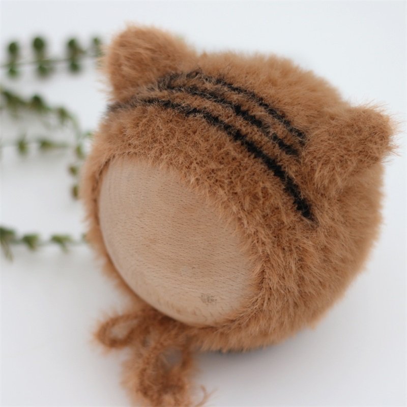 Baby Photo Autumn Rompers Children's Knitted Wool Clothes Newborn Photography Tiger