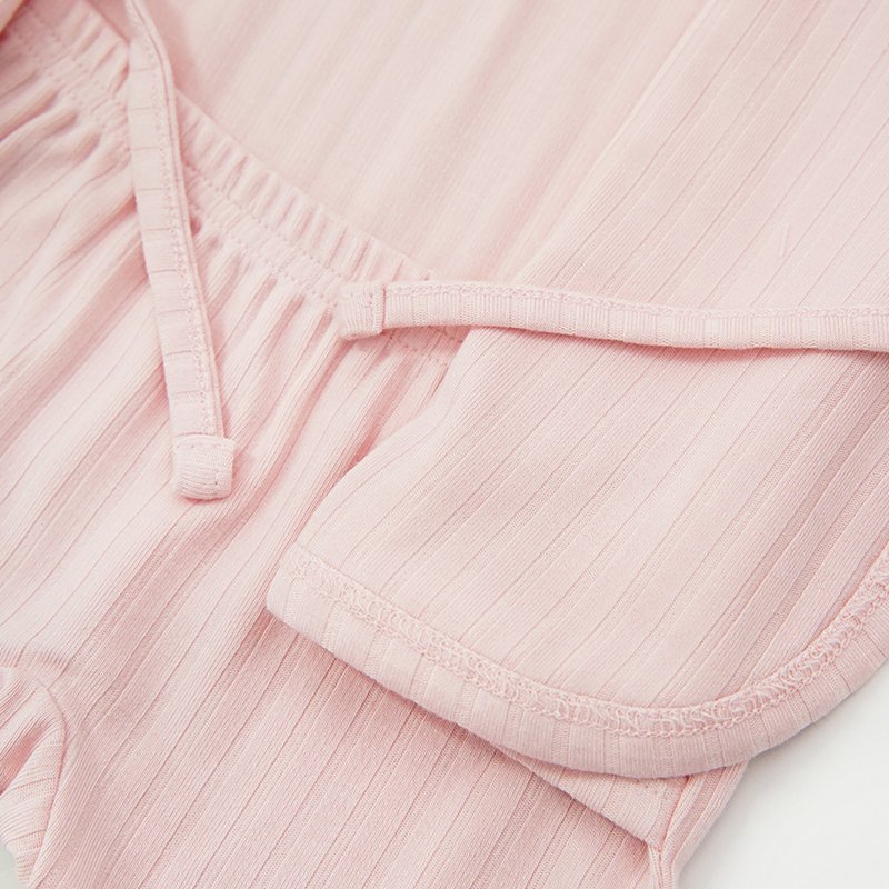 Wholesale ODM/OEM Bamboo Cotton Knitted Customized Baby Romper Winter Newborn Organic Sleepsuit Pajamas Baby Clothes