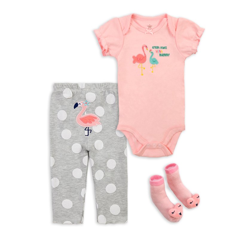 cotton dress romper summer Wholesale Factory OEM Comfortable Baby Boys' Clothing with lace baby girl clothing sets