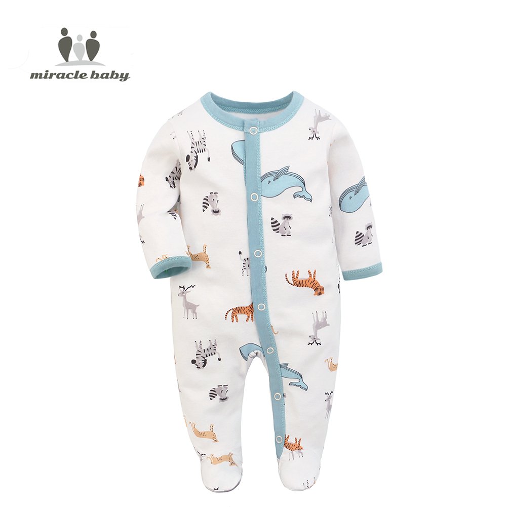 Factory wholesale baby girl clothes cotton baby rompers for boy Breathable Newborn baby boy clothing sets