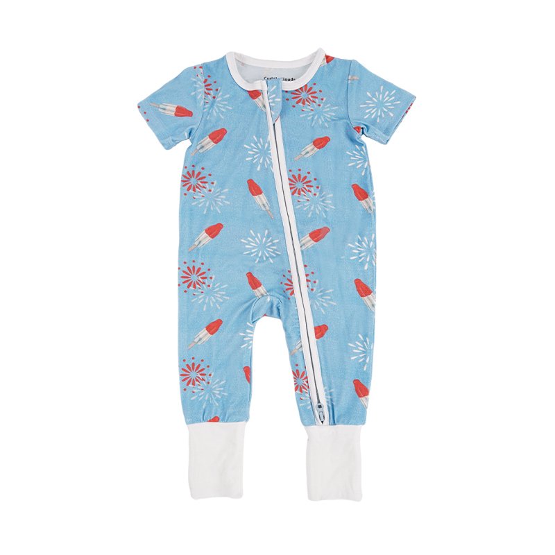 baby rompers bamboo cotton baby zipsuit custom zip sleep suit newborn onesie sleepsuit pajamas baby bamboo clothes