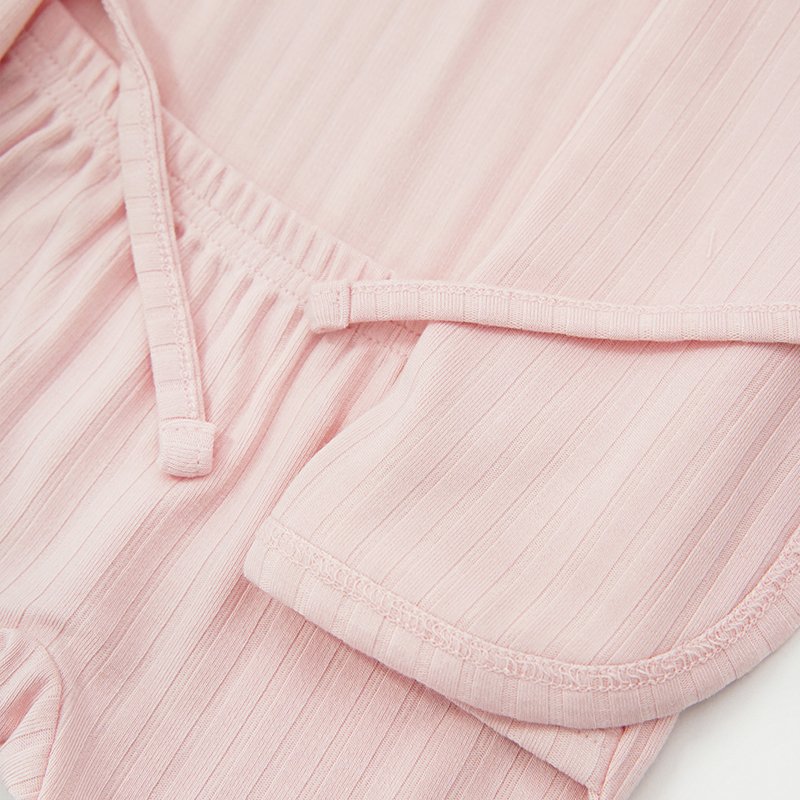 100% Organic Cotton Baby Sleepsuit Rompers Jumpsuits Tight-fitting Label Logo Zip Baby Pajamas 1600934554676