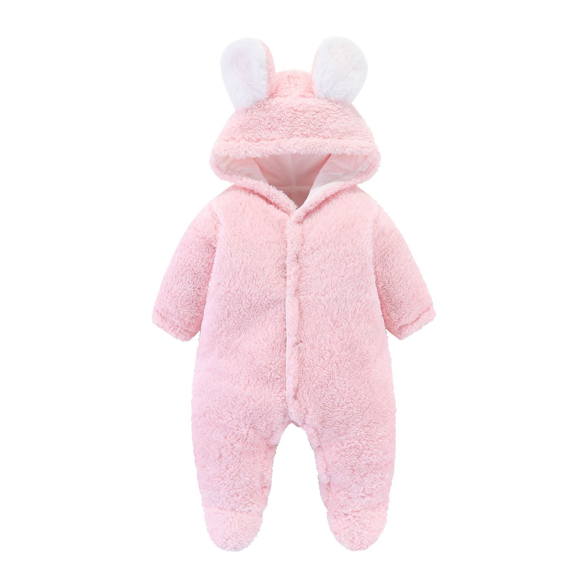 Wholesale custom winter organic baby clothing romper set girl boys' baby rompers