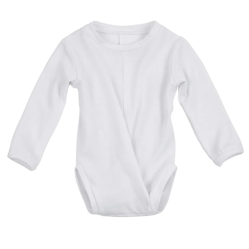 Custom Baby Easy Romper No Snaps No Button Onesie Pajamas Soft Fabric Bamboo Modal Organic Cotton Private Print Logo