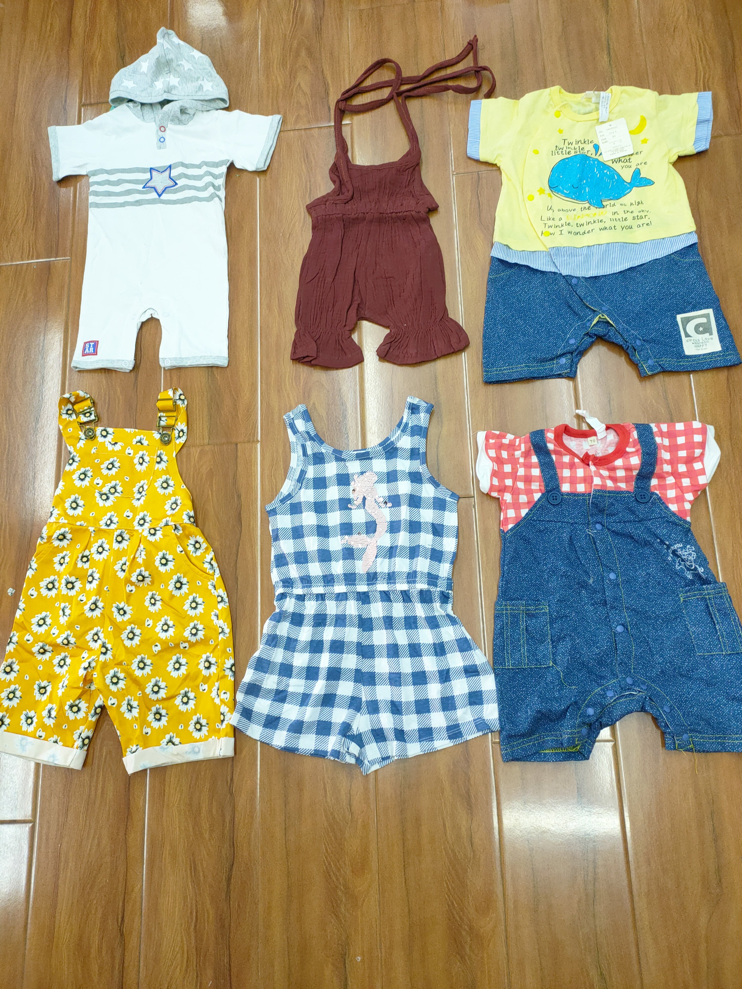 Overstock Wholesale Mixed New Born Cute Sleeveless frogsuit Cotton Infant Baby Boys Girls stock lots Rompers