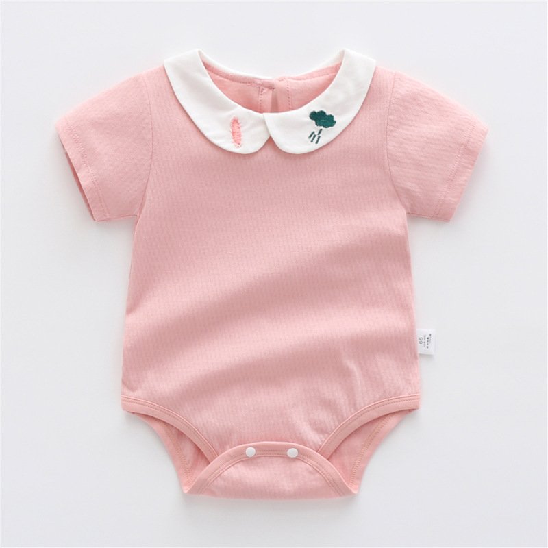 Bamboos Bamboo Fiber Baby Clothes Summer Thin Bag Fart Clothes Baby Summer Vest Baby Romper