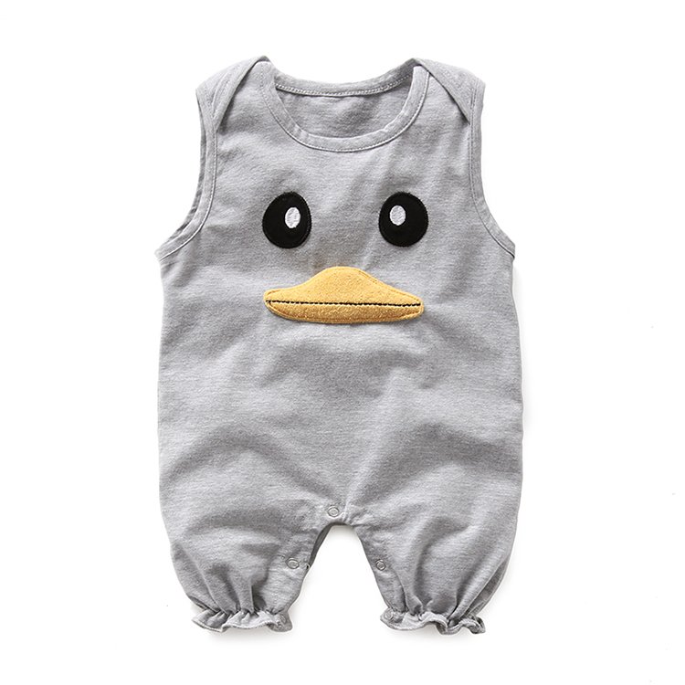 custom wholesale summer kids clothes High Quality Cheap Clothing Summer Cotton sleeveless Baby Romper Newborn