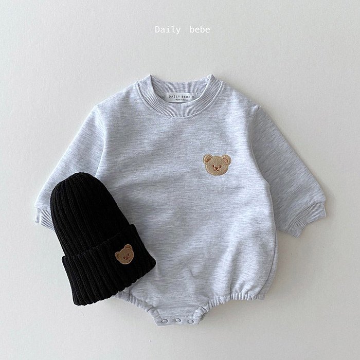 Baby Romper Boy Spring Fall Soft Long Sleeve Cotton Bear Infant Bodysuit Girls Jumpsuits Hoodies Tops