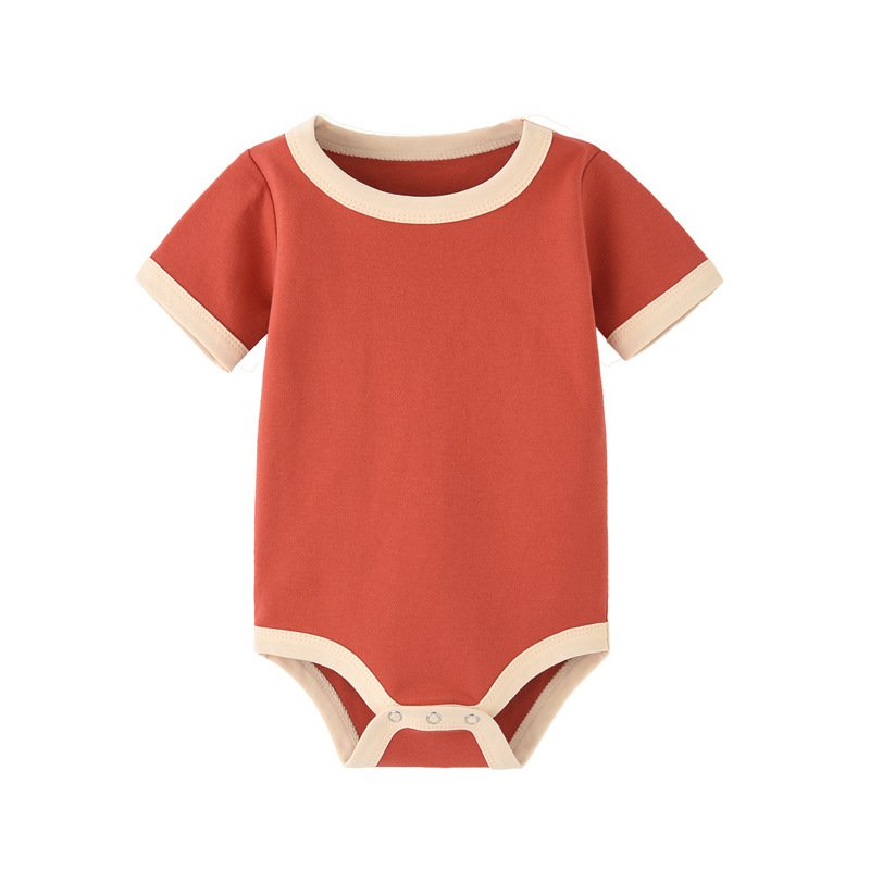 Summer Newborn Baby Clothes Infant Baby Bodysuit Rompers 100% Cotton Newborn Jumpsuits Rompers 0-24M