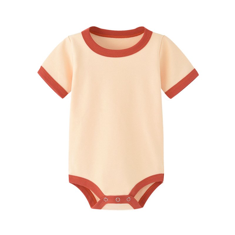 Summer Newborn Baby Clothes Infant Baby Bodysuit Rompers 100% Cotton Newborn Jumpsuits Rompers 0-24M