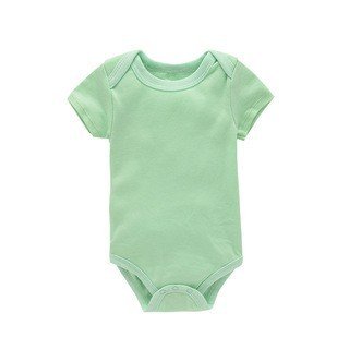 Custom Bodysuit Baby solid color long-sleeved Clothes Baby Romper