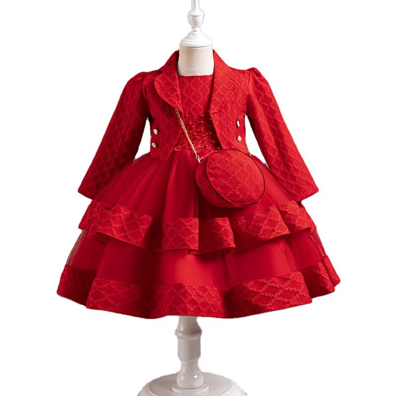 wholesale children's clothing Infant Princess Dress Baptism Birthday Party Formal Style Summer Season kids dresses