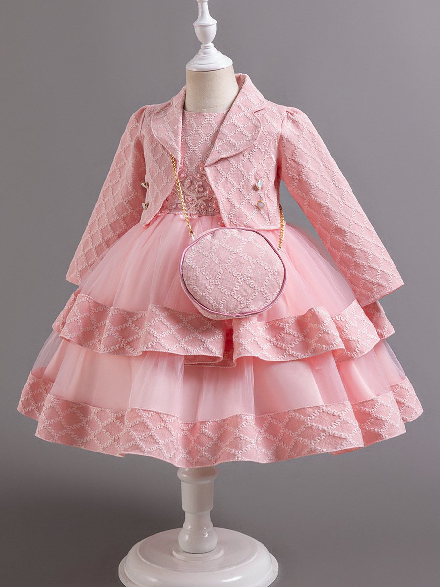 wholesale children's clothing Infant Princess Dress Baptism Birthday Party Formal Style Summer Season kids dresses