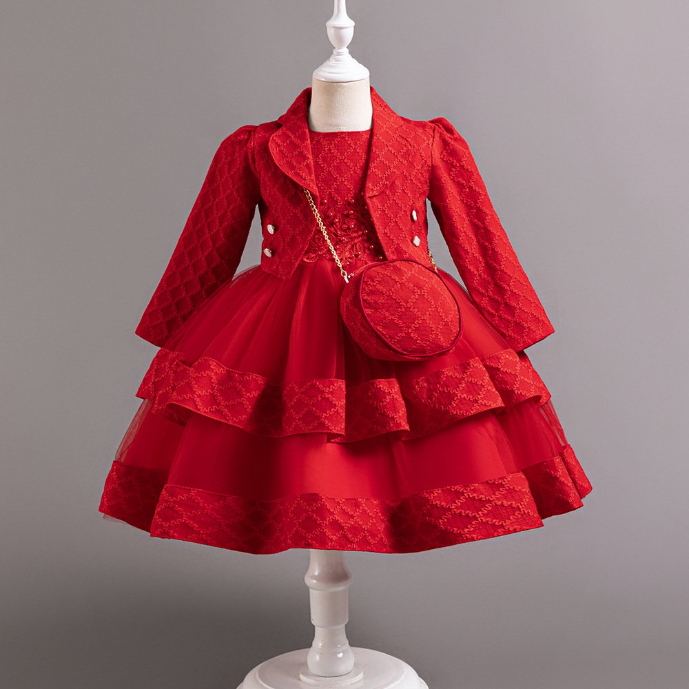 wholesale children's clothing Infant Princess Dress Baptism Birthday Party Formal Style Summer Season kids dresses