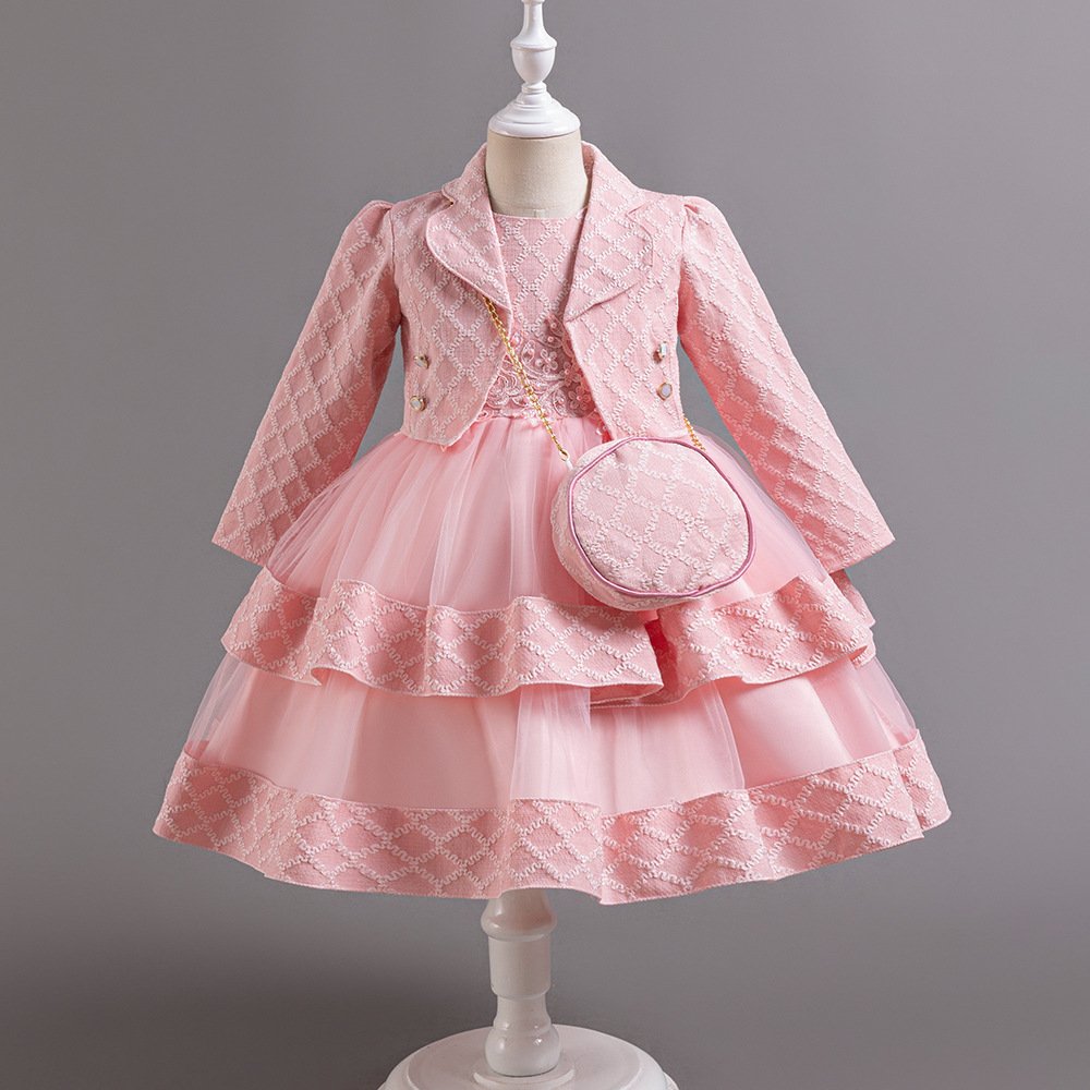 wholesale children's clothing Infant Princess Dress Baptism Birthday Party Formal Style Summer Season kids dresses