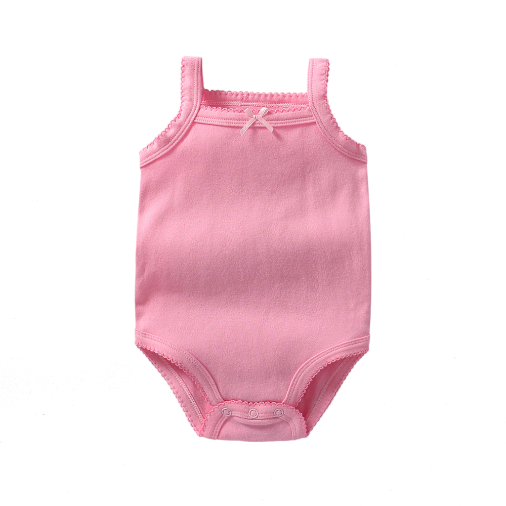 Soft & comfortable clothes 100% cotton baby girl body suit,sleeveless baby romper