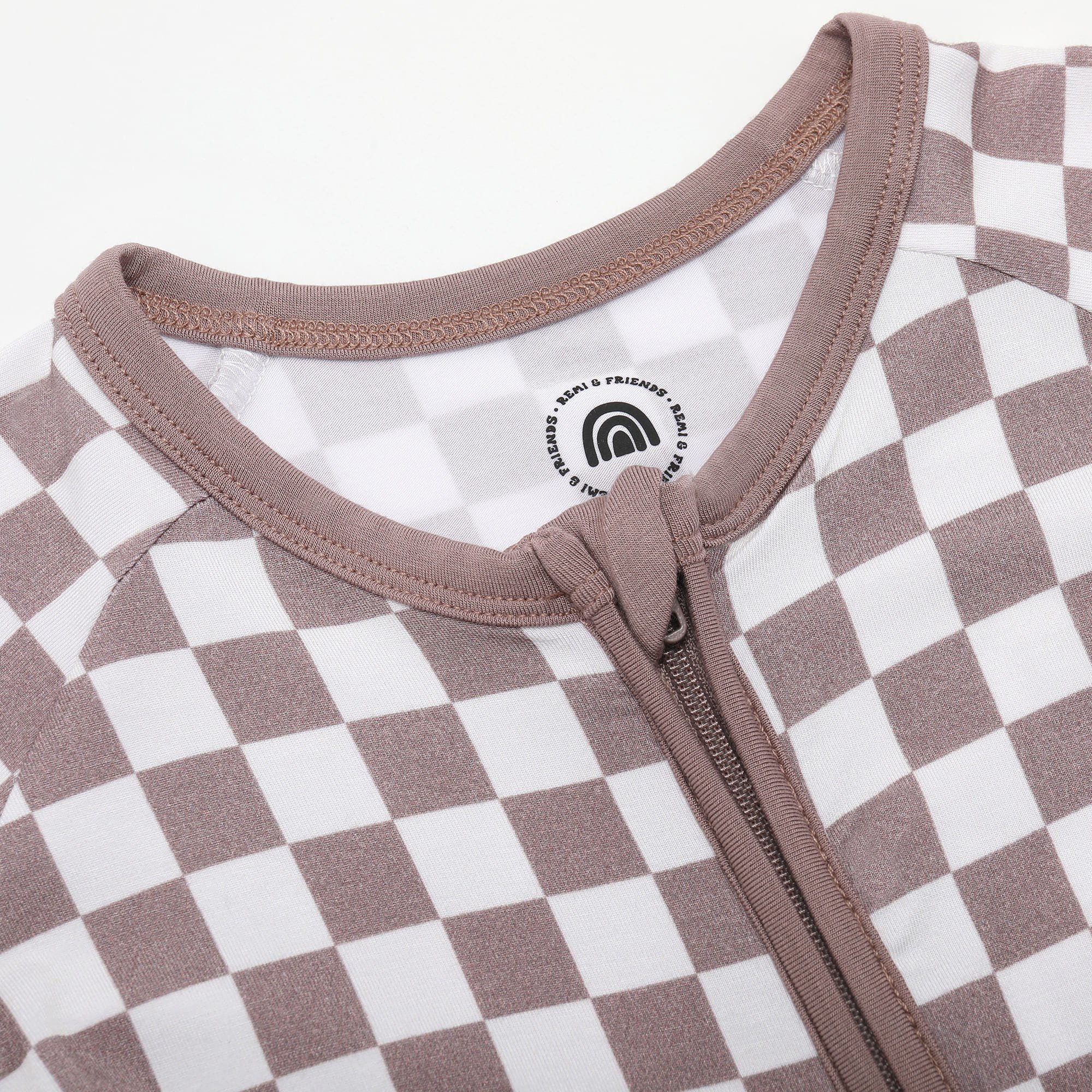 Hot Sale Custom Baby Kids Cotton Double Zipper Pajamas Sleepers Children Toddler Sleepwear Fold Cover Bamboo Baby Rompers